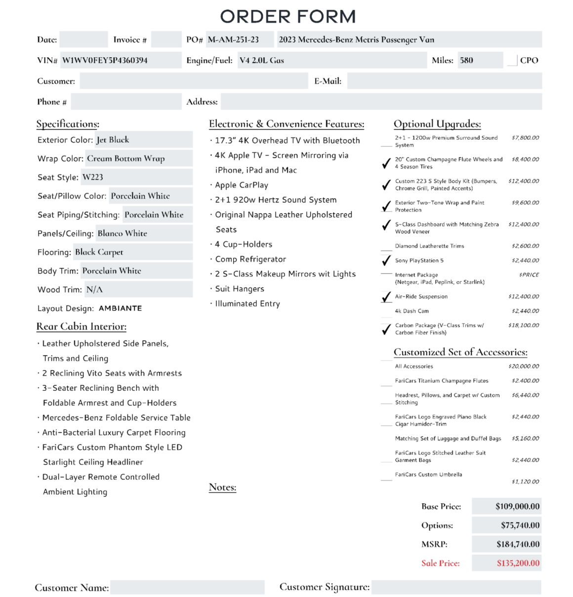 
								2023 Mercedes-Benz Metris Passenger Van full									